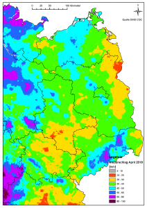 Niederschlagsärmster Mai seit 30 Jahren in Brandenburg, Sachsen-Anhalt und Mecklenburg-Vorpommern
