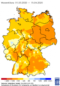 Wann kommt der Regen? – ausgeprägte Frühjahrstrockenheit in Deutschland