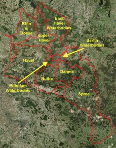 Sommerliche intensive Niederschläge von 1961 bis 2021 im Einzugsgebiet von Spree und Havel